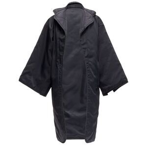 Yohji Yamamoto Cutout Padded Kimono Overcoat